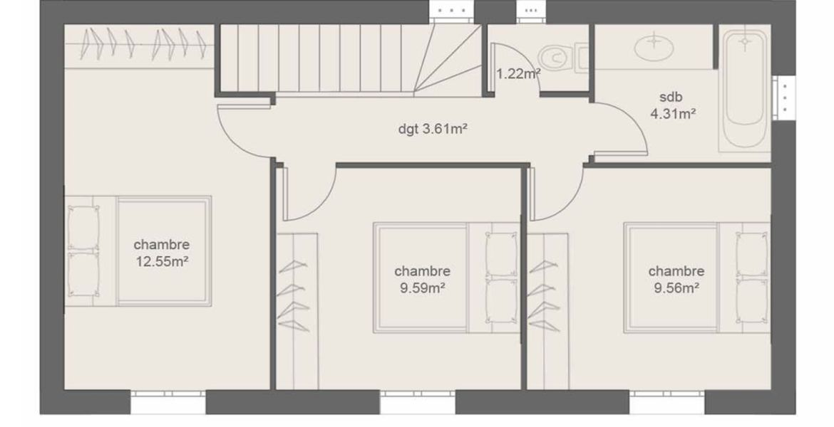 image Projet de construction d'une maison 86 m² avec terrain à MANOSQUE (04)