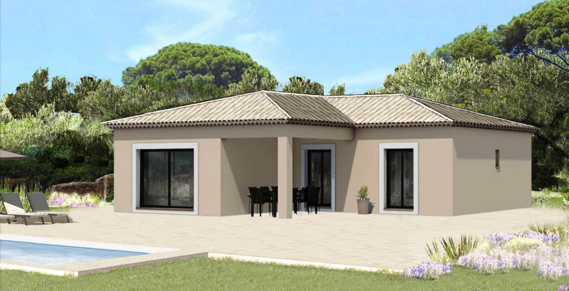 image Projet de construction d'une maison 100 m² avec terrain à RIANS (83)