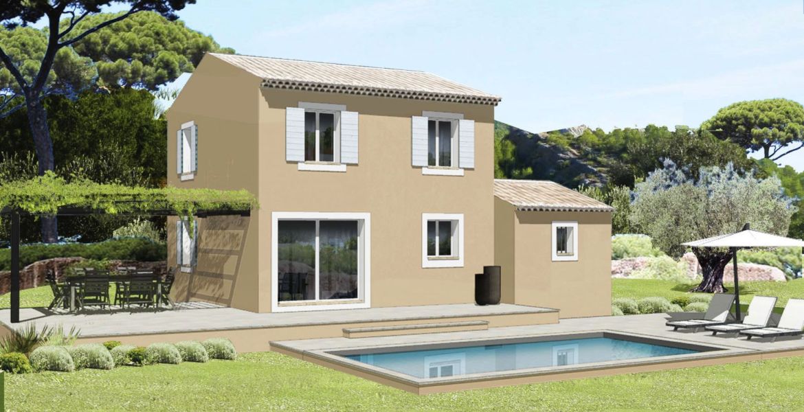 image Projet de construction d'une maison 100 m² avec terrain à BRIGNOLES (83)