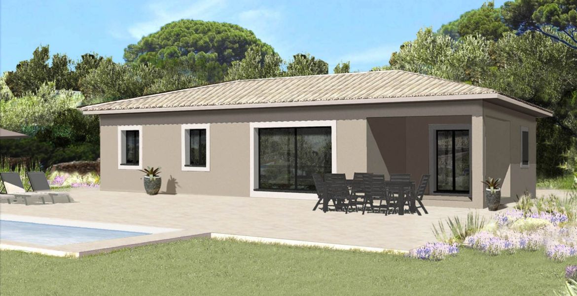 image Projet de construction d'une maison 100 m² avec terrain à BRIGNOLES (83)