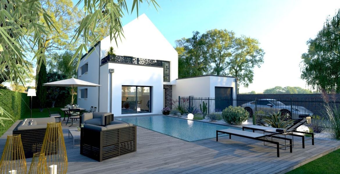 image Magnifique maison contemporaine avec terrain à SAINT-JEAN-DE-BRAYE (45)