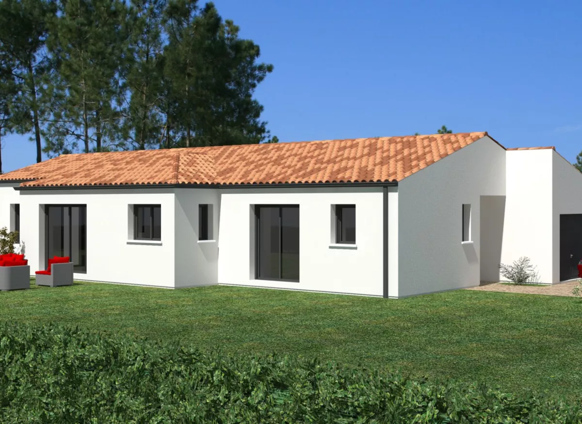 Image 1 Projet de construction d'une maison 130 m² avec terrain à LORIGNAC (17)