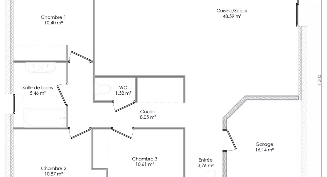 Image 4 Projet de construction d'une maison 99 m² avec terrain à FERRIERES (17)