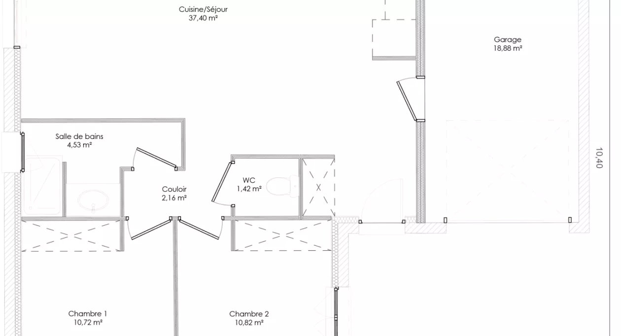 Image 5 Projet de construction d'une maison 70 m² avec terrain à LA MOTHE-ACHARD (85)