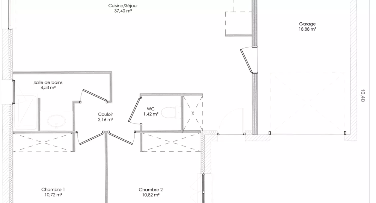 Image 5 Projet de construction d'une maison 70 m² avec terrain à SAINTE-FLAIVE-DES-LOUPS (85)