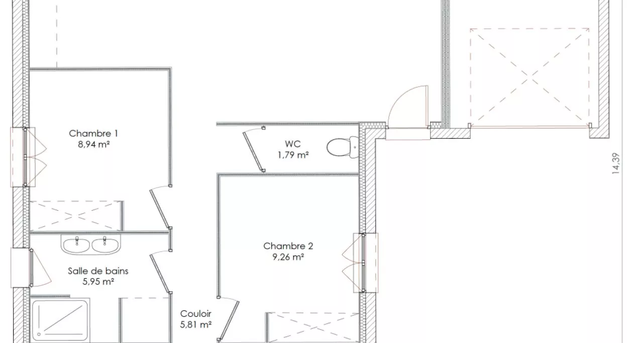Image 6 Projet de construction d'une maison à DOMPIERRE-SUR-MER (17)