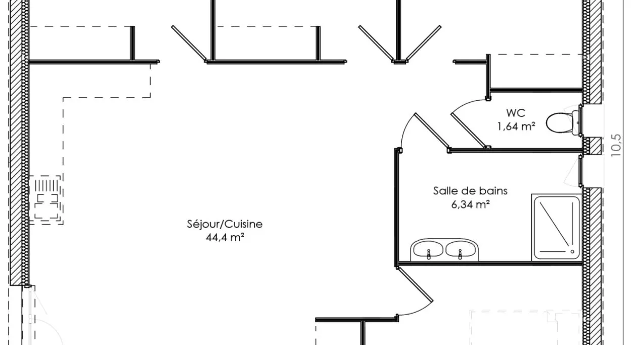 Image 5 Projet de construction d'une maison 94 m² avec terrain à LANDERONDE (85)