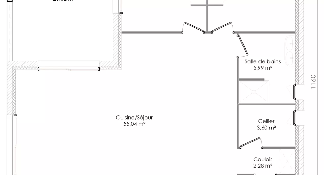 Image 5 Projet de construction d'une maison 96 m² avec terrain à CHALLANS (85)