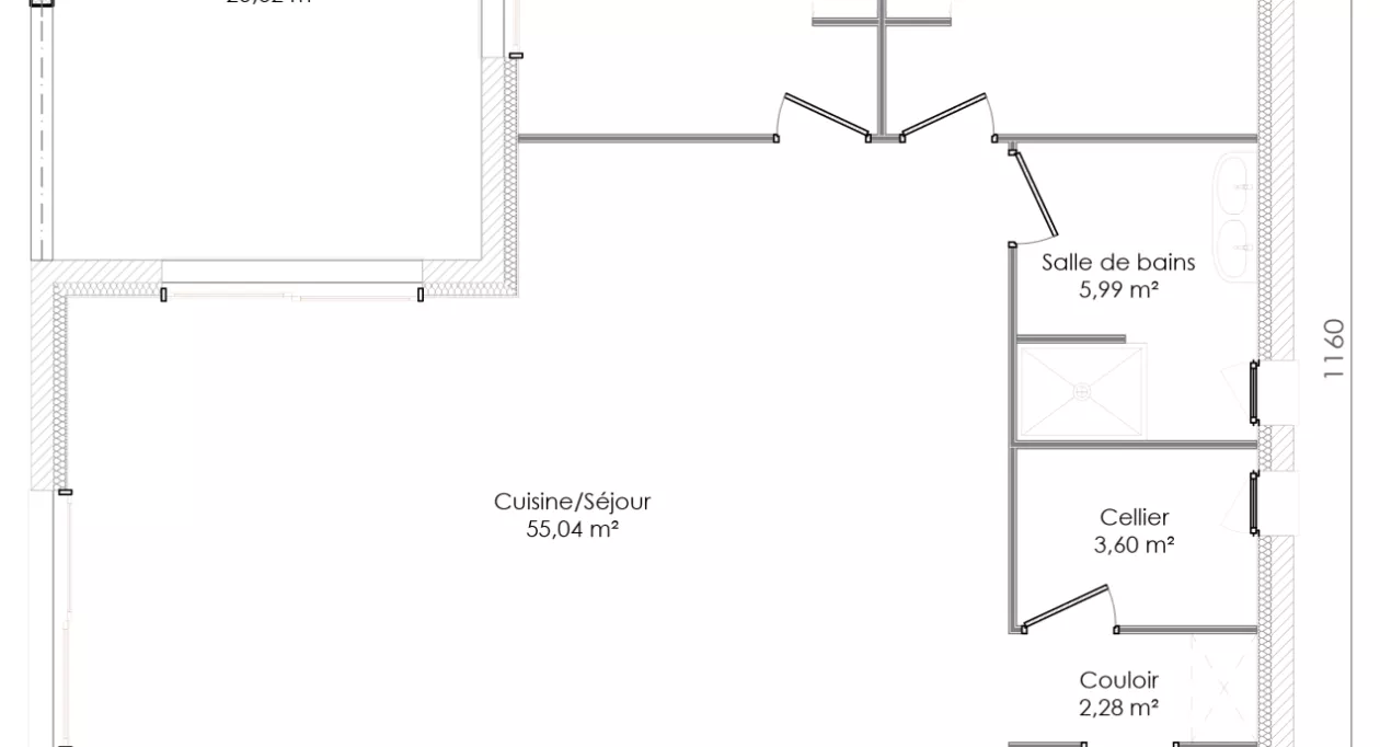 Image 5 Projet de construction d'une maison 96 m² avec terrain à COMMEQUIERS (85)