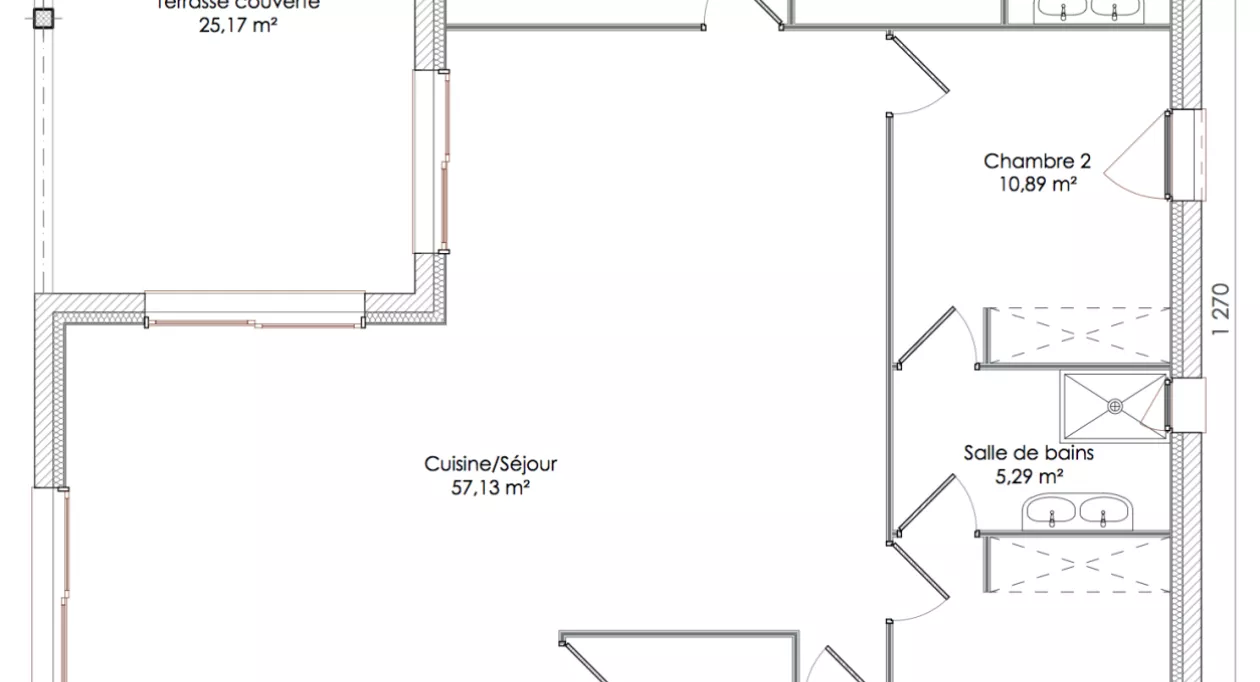 Image 5 Projet de construction d'une maison 116 m² avec terrain à CHATEAUBERNARD (16) proche toutes commodités et grande surface