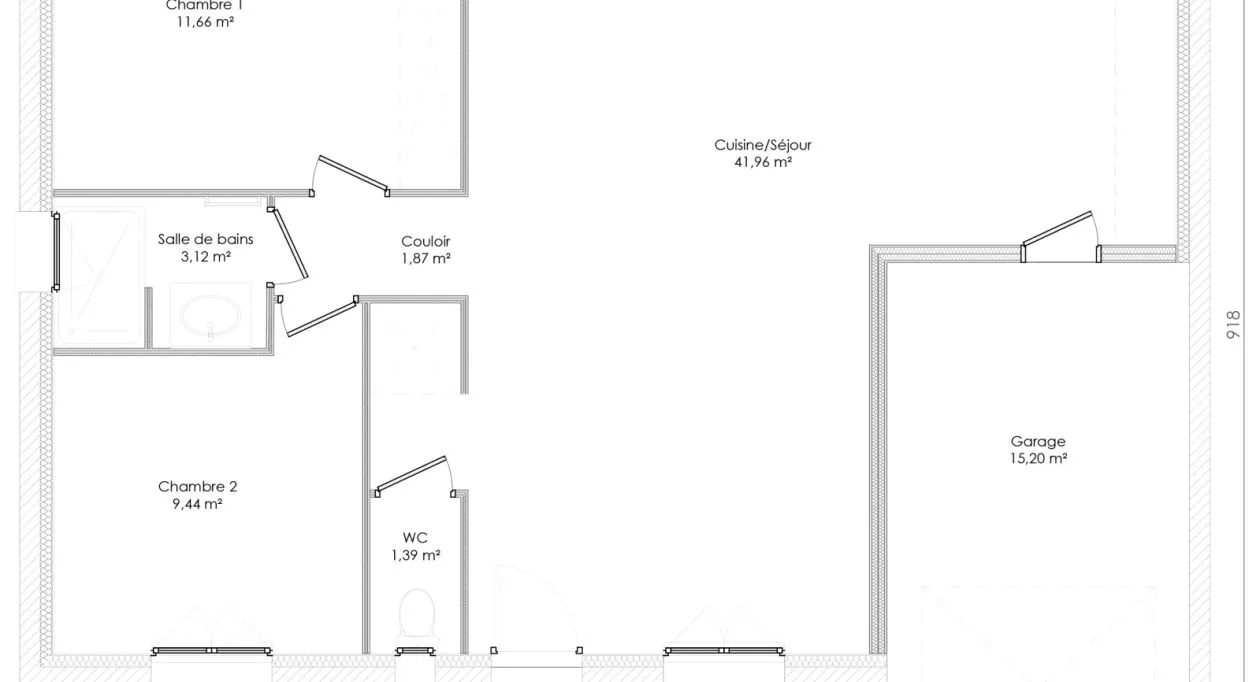 Image 5 Projet de construction d'une maison 70 m² avec terrain à SURGERES (17)