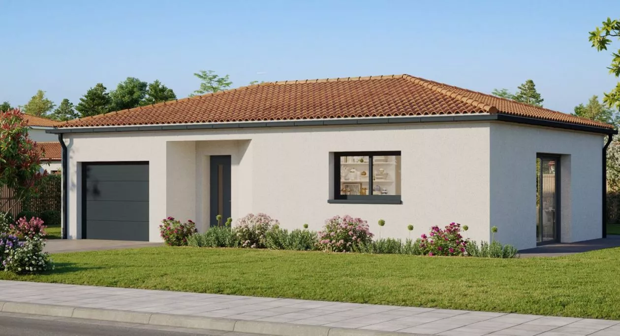 Image 1 Projet de construction d'une maison 80 m² avec terrain à LA JARRIE (17)