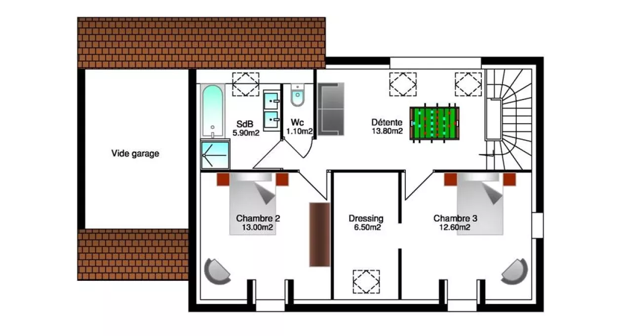 Image 4 Maison  m² avec terrain à SOIGNOLLES-EN-BRIE (77)