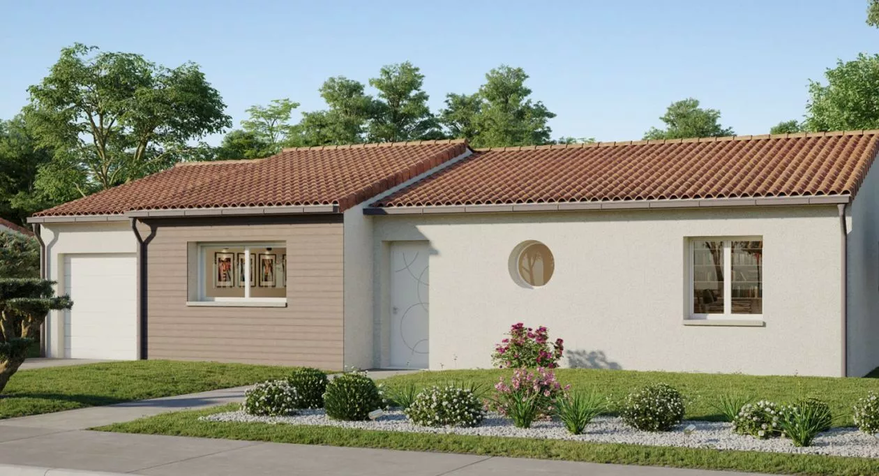 Image 4 Projet de construction d'une maison 81 m² avec terrain à COMMEQUIERS (85)