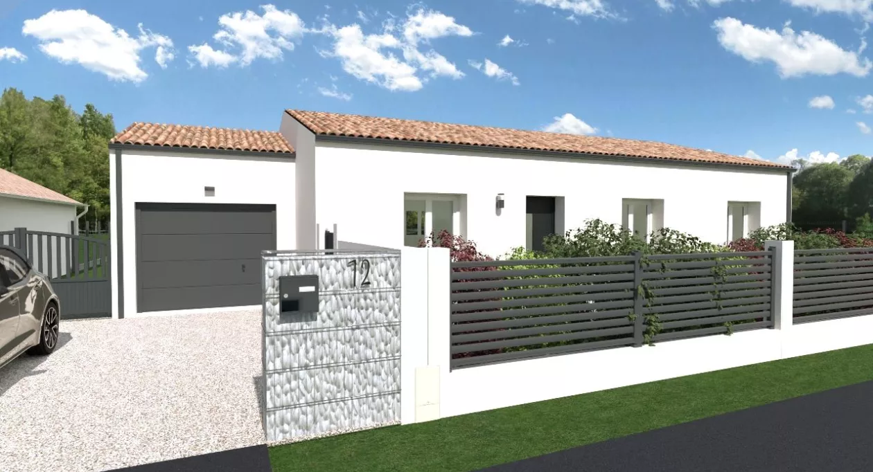 Image 5 Projet de construction d'une maison 90 m² avec terrain à SAINT-DENIS-LA-CHEVASSE (85)