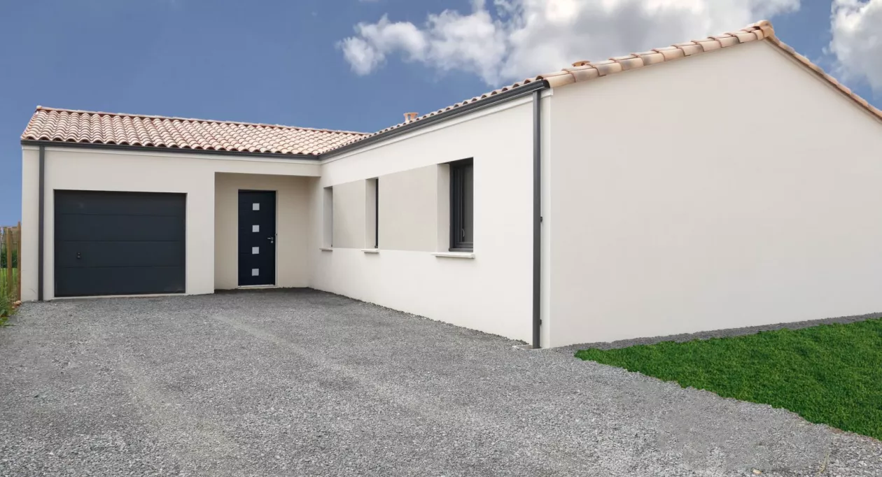 Image 1 Projet de construction d'une maison 80 m² avec terrain à SAINT-DENIS-LA-CHEVASSE (85)