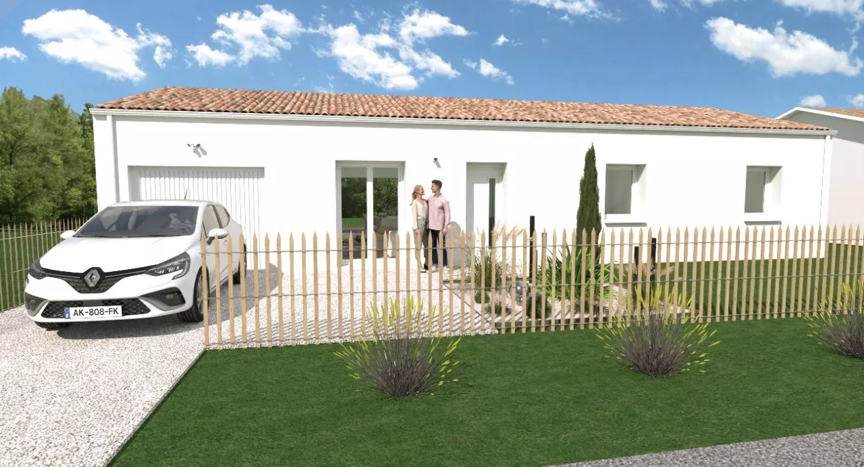 Image 4 Projet de construction d'une maison 85 m² avec terrain à LA RONDE (17)
