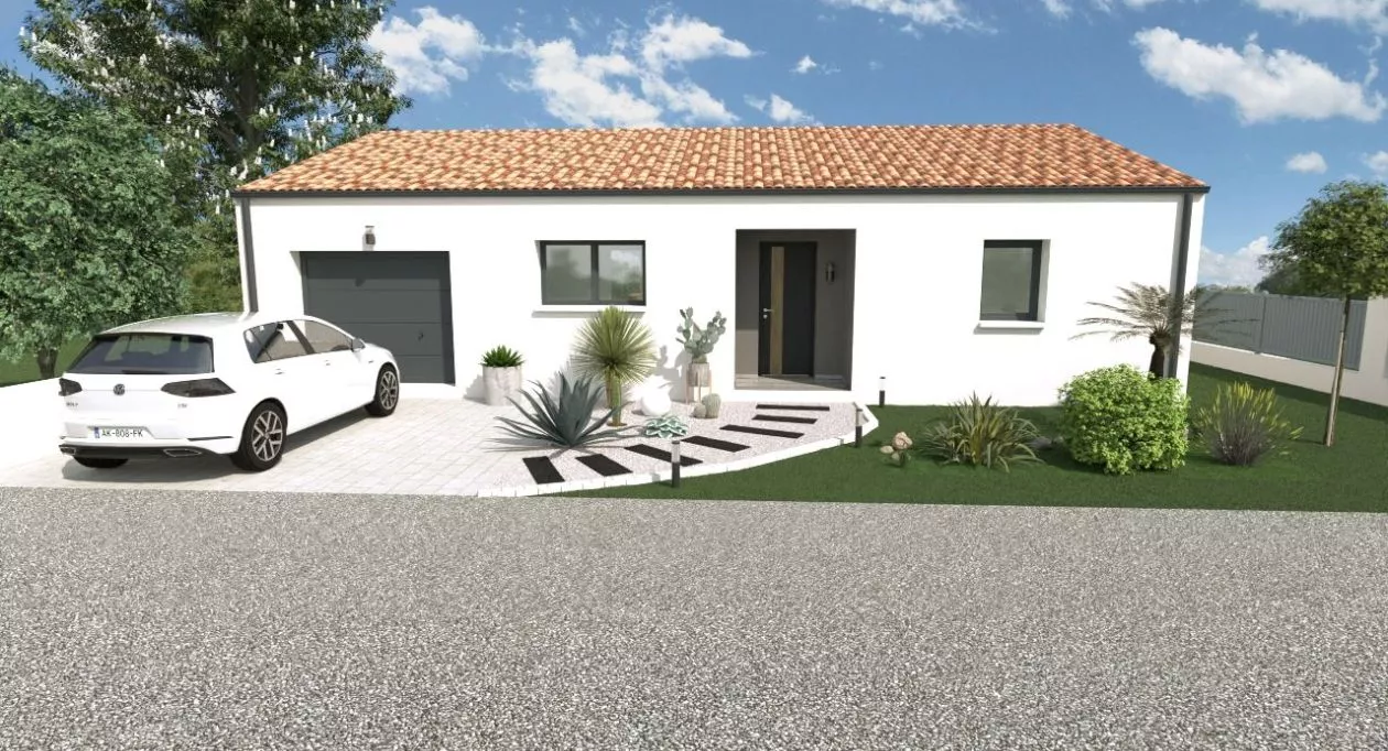 Image 3 Projet de construction d'une maison 75.82 m² avec terrain à SAINT-DENIS-LA-CHEVASSE (85)