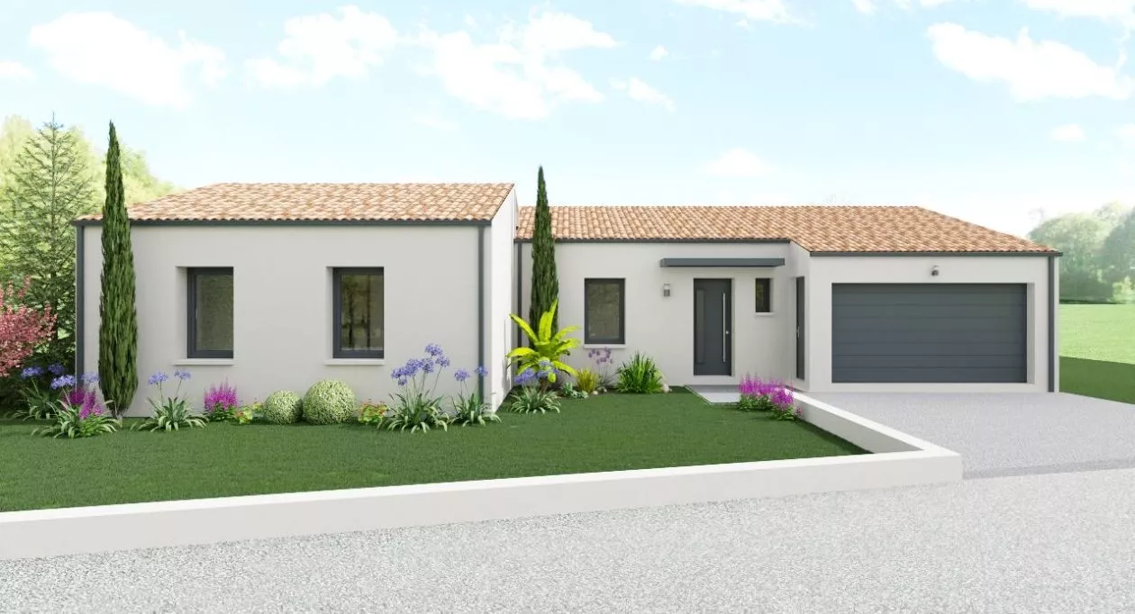 Image 6 Projet de construction d'une maison  m² avec terrain à LA CHAIZE-LE-VICOMTE (85)