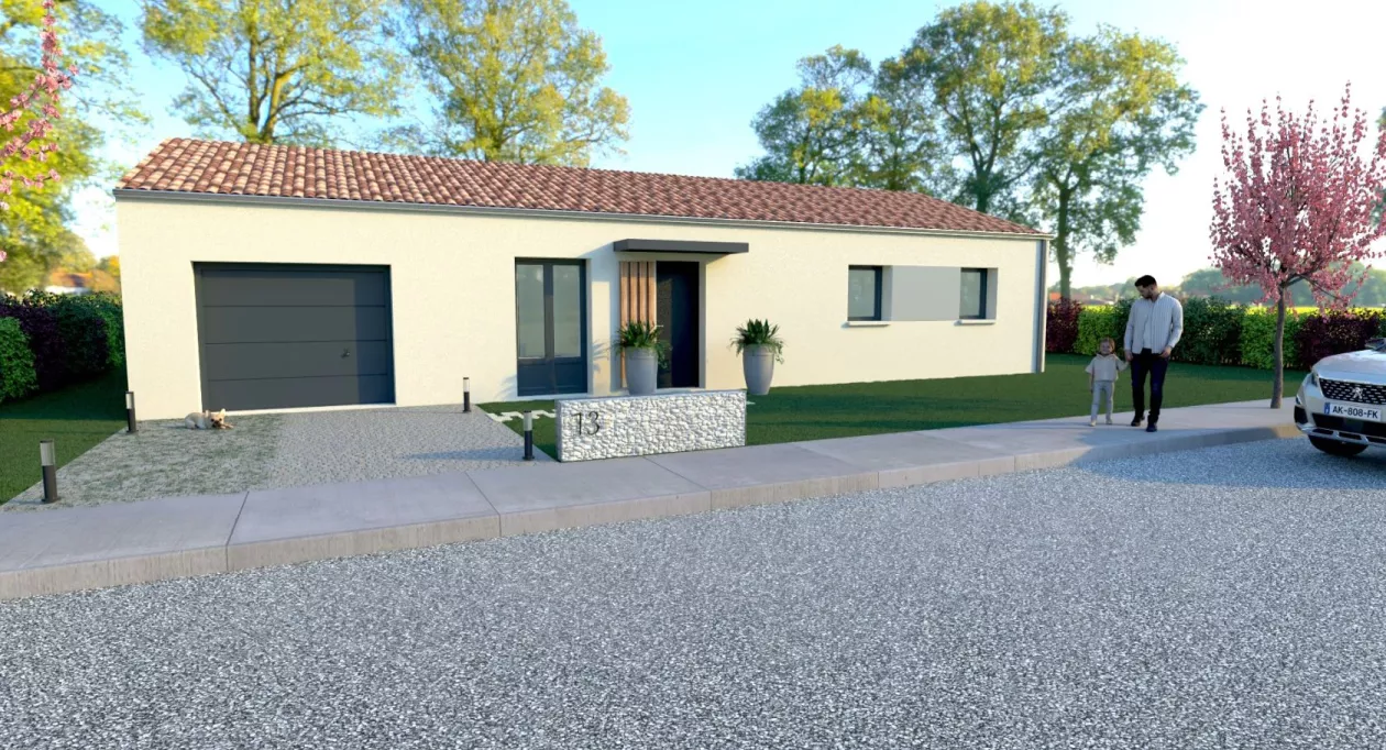 Image 1 Projet de construction d'une maison 97 m² avec terrain à ROYAN (17)