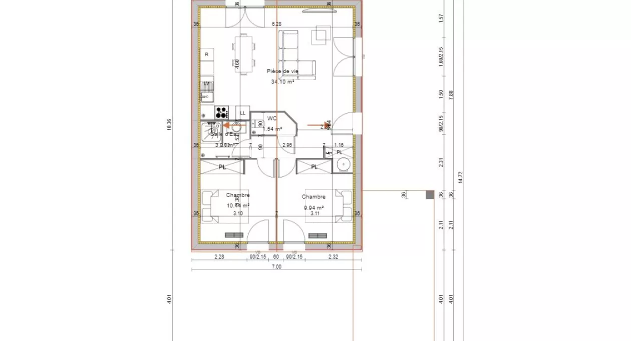 Image 4 Projet de construction d'une maison 59m² avec terrain à SURGERES(17)