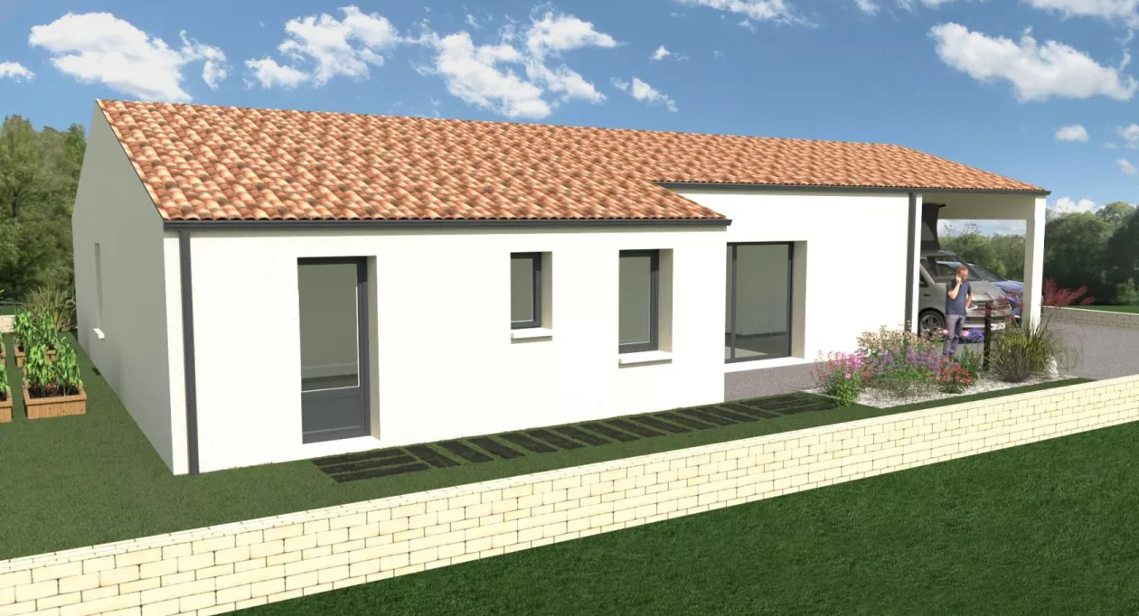 Image 2 Projet de construction d'une maison 125 m² avec terrain à SAINTE-SOULLE (17)