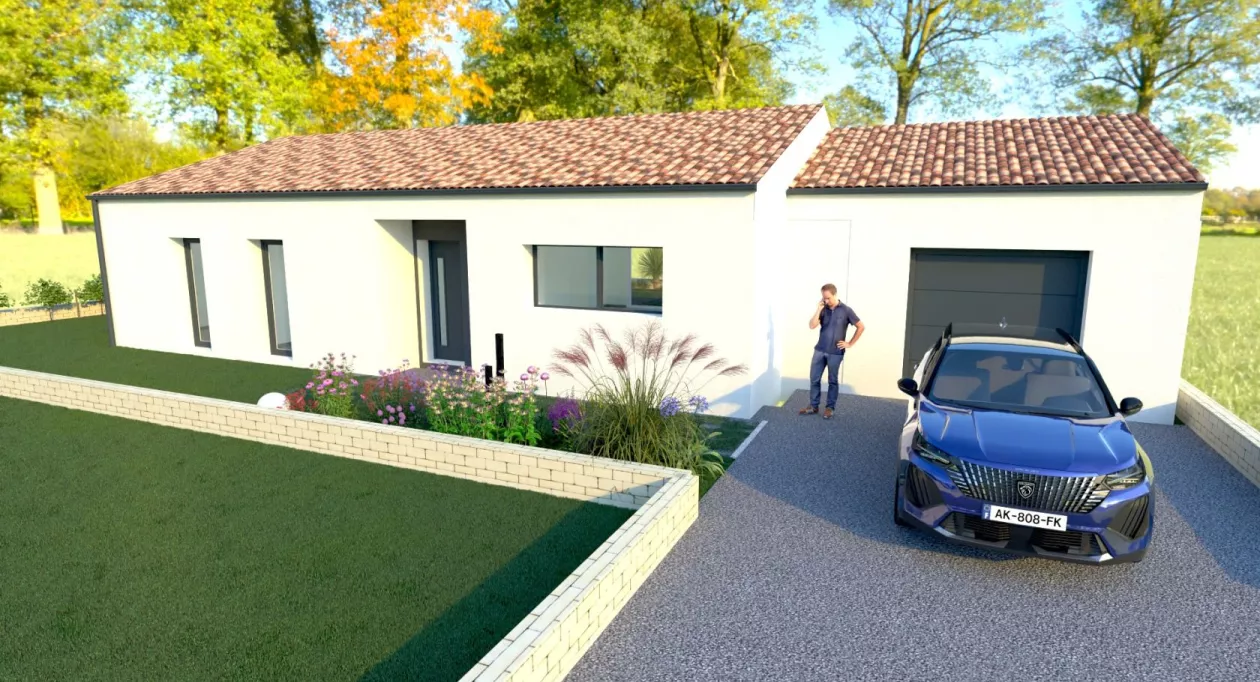 Image 1 Projet de construction d'une maison 125 m² avec terrain à NIORT (79)