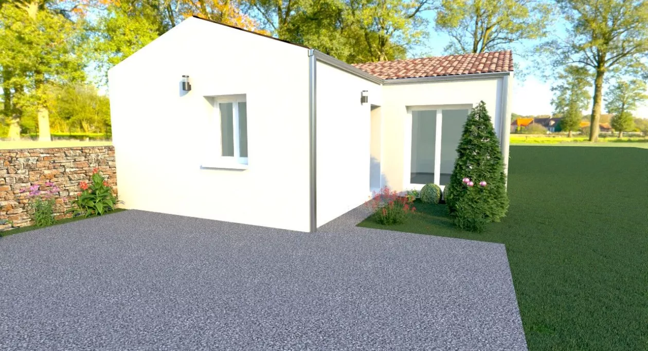 Image 2 Projet de construction d'une maison 57 m² avec terrain à VENDRENNES (85)