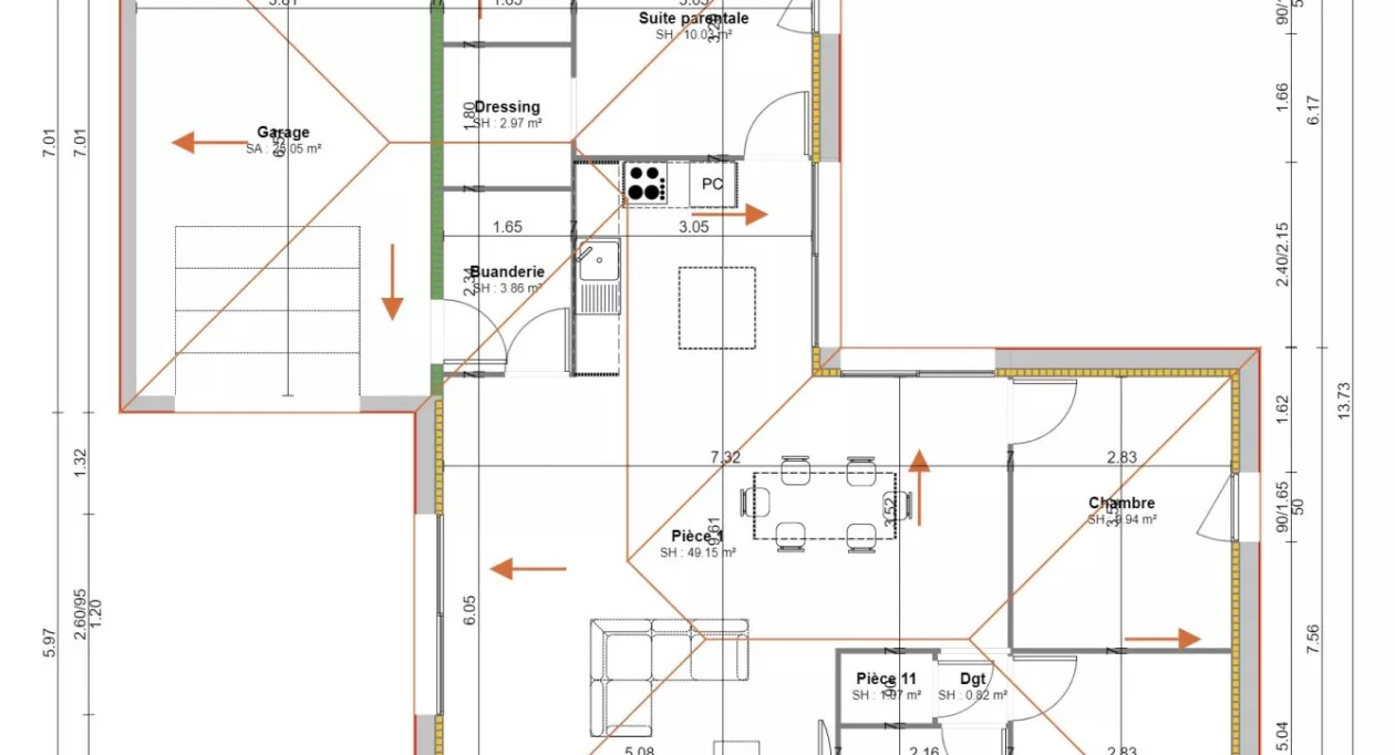 Image 6 Projet de construction d'une maison 95 m² avec terrain à LES SABLES-D'OLONNE (85)