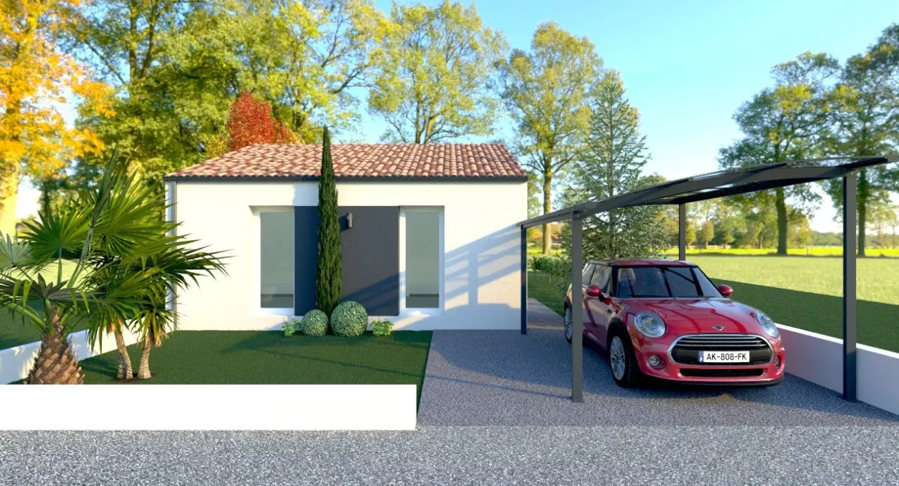 Image 3 Projet de construction d'une maison 52.31 m² avec terrain à LA ROCHE-SUR-YON (85)