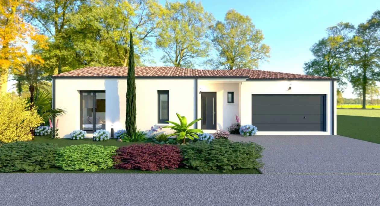 Image 1 Projet de construction d'une maison 107 m² avec terrain à LA ROCHE-SUR-YON (85)