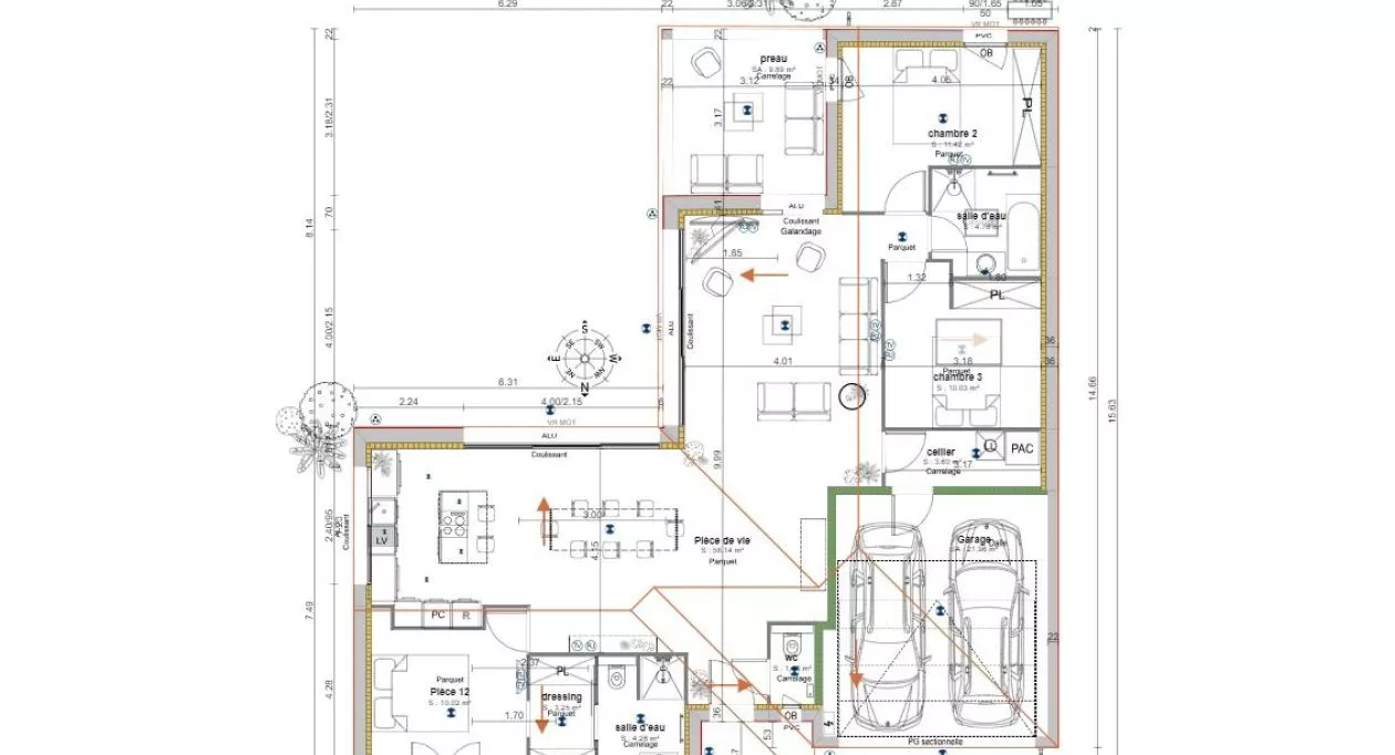 Image 5 Projet de construction d'une maison 107 m² avec terrain à LA ROCHE-SUR-YON (85)