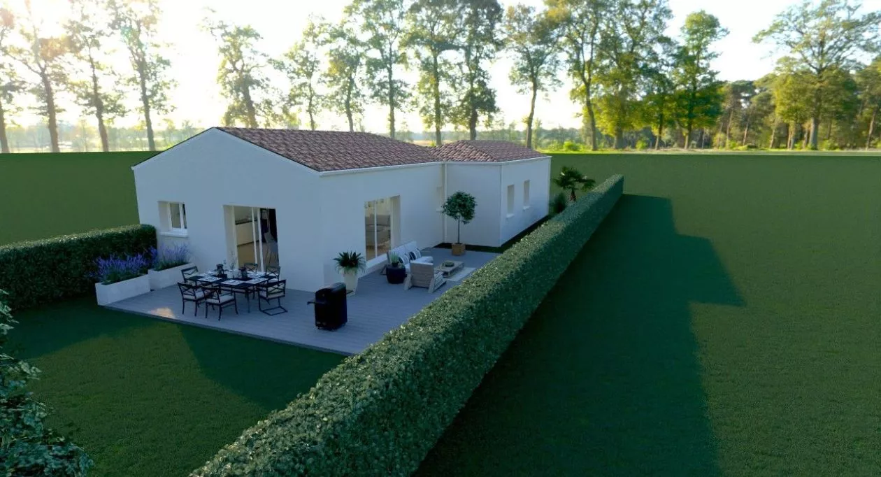 Image 1 Projet de construction d'une maison 96 m² avec terrain à SAINT-ROMAIN-DE-BENET (17)