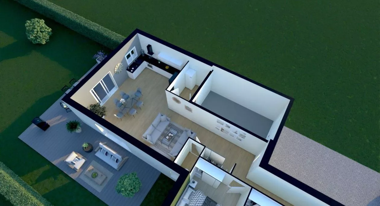 Image 3 Projet de construction d'une maison 96 m² avec terrain à SAINT-ROMAIN-DE-BENET (17)