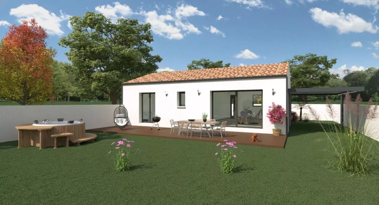 Image 1 Projet de construction d'une maison 70 m² avec terrain à VILLEDOUX (17)