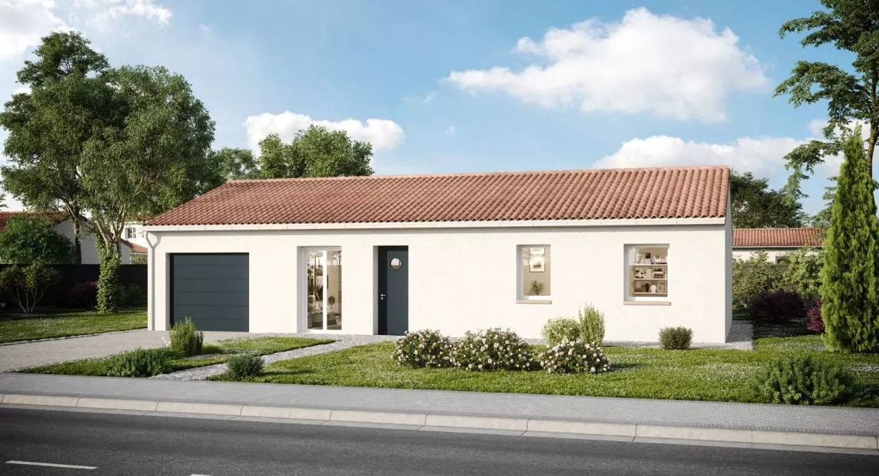 Image 1 Projet de construction d'une maison 80 m² avec terrain à NIEULLE-SUR-SEUDRE (17)