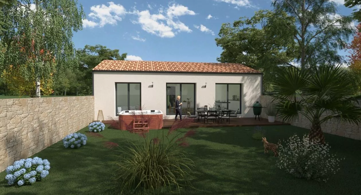 Image 2 Projet de construction d'une maison 85 m² avec terrain à SAINT-ROGATIEN (17)