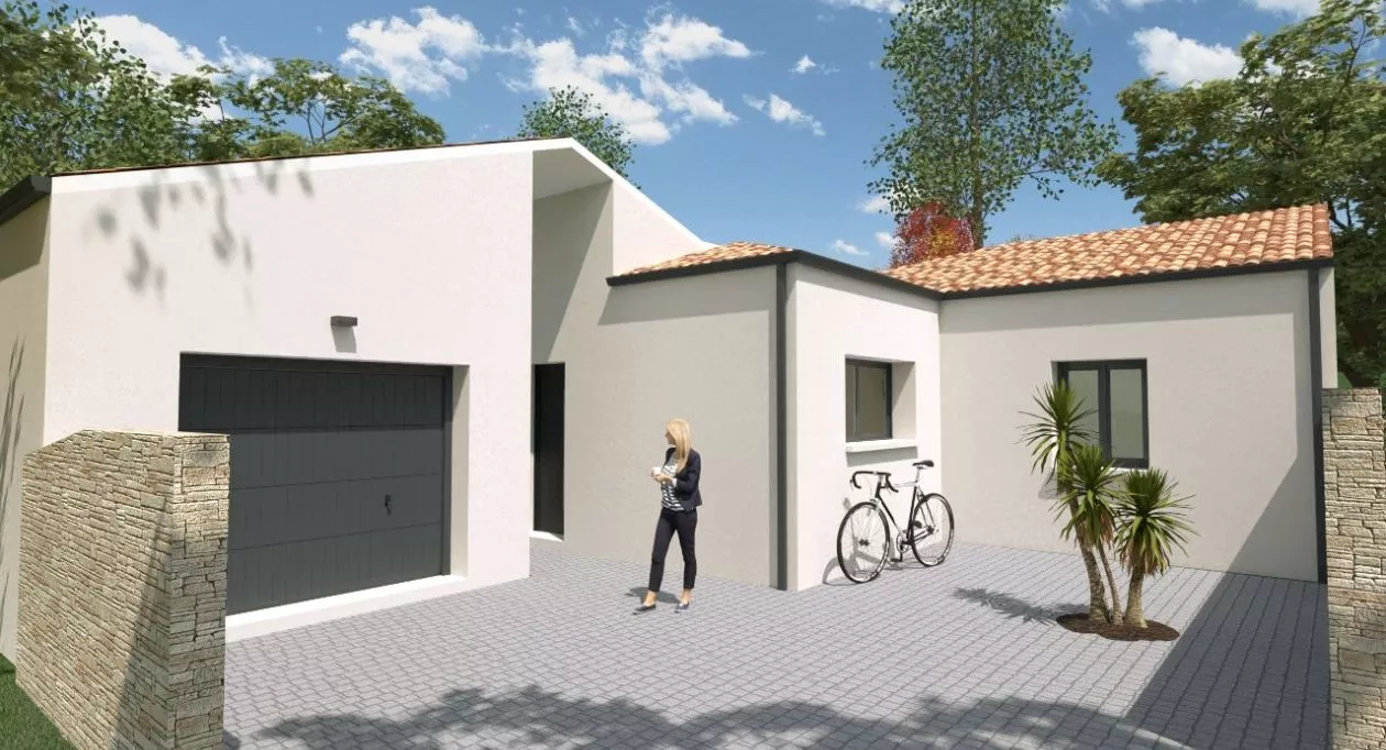 Image 2 Projet de construction d'une maison 113 m² avec terrain à L'HOUMEAU (17)