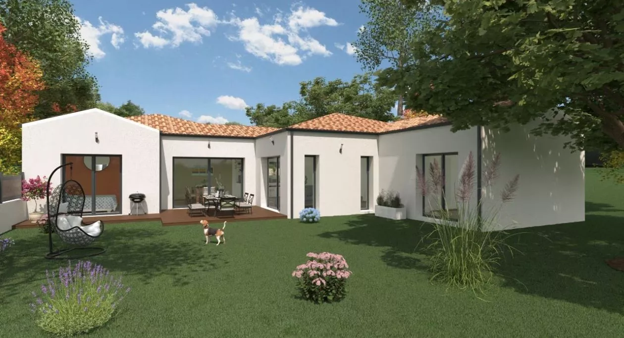 Image 4 Projet de construction d'une maison 113 m² avec terrain à L'HOUMEAU (17)