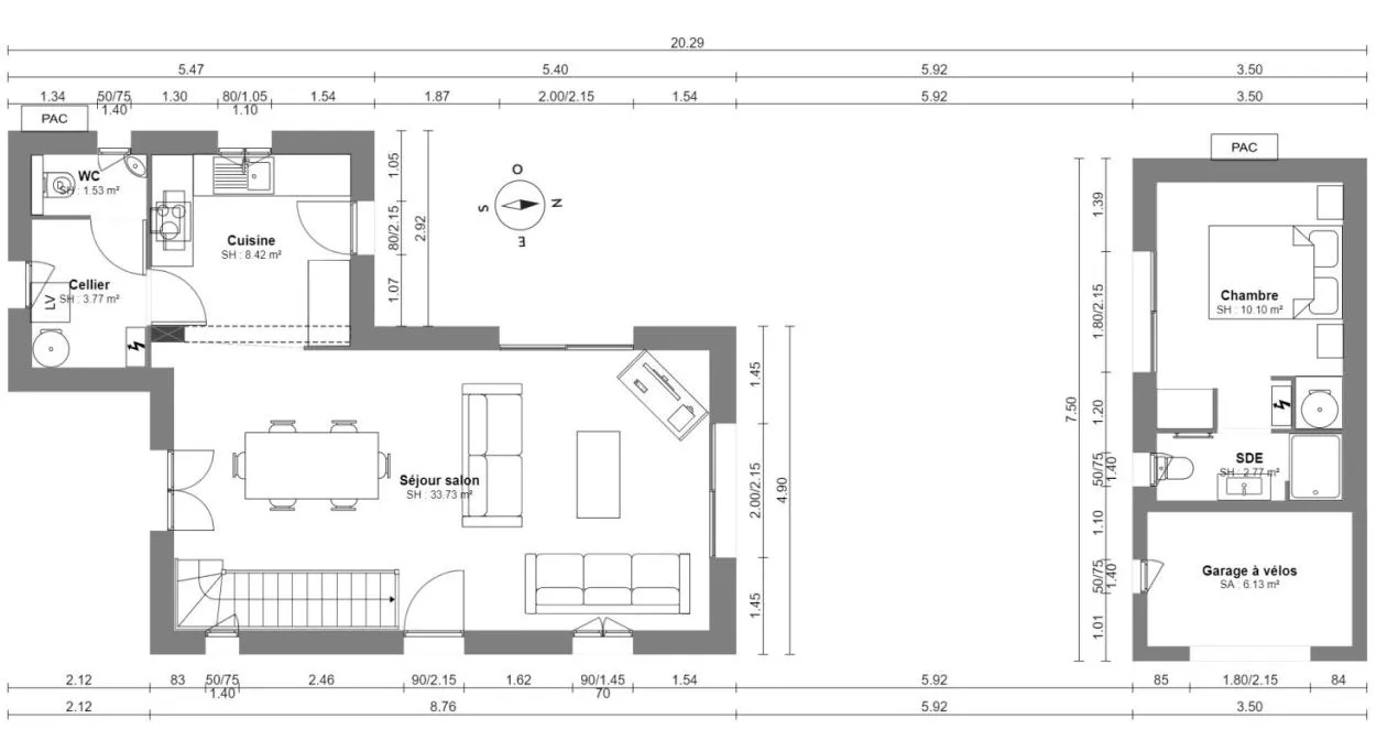 Image 7 Projet de construction d'une maison 89 m² avec terrain à SAINT-GEORGES-D'OLERON (17)
