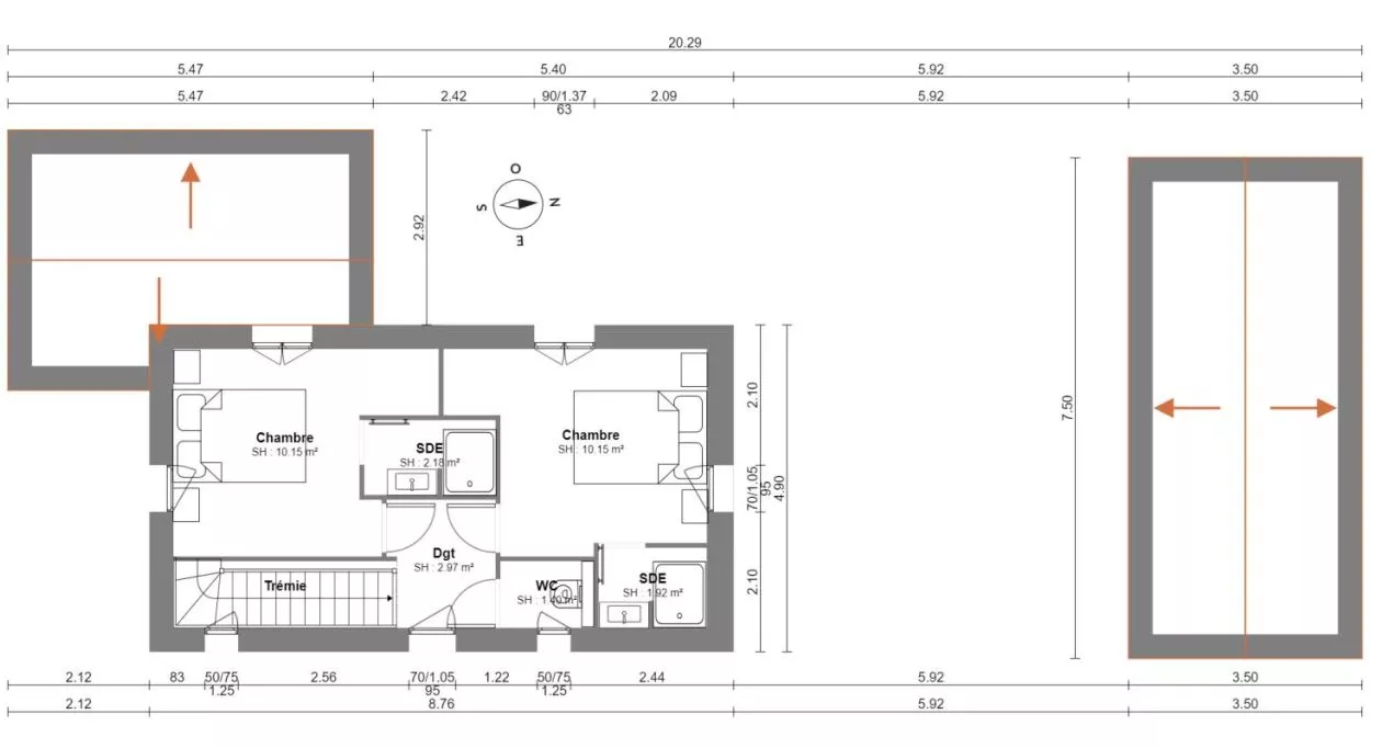 Image 8 Projet de construction d'une maison 89 m² avec terrain à SAINT-GEORGES-D'OLERON (17)