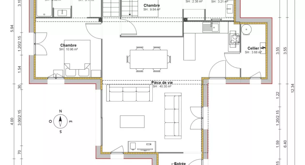 Image 7 Projet de construction d'une maison 130 m² avec terrain à SAINT-GEORGES-D'OLERON (17)