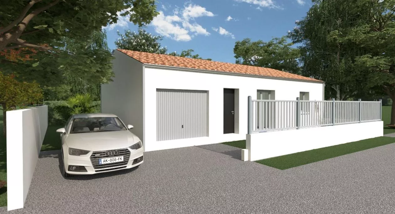 Image 1 Projet de construction d'une maison 70 m² avec terrain à NIEULLE-SUR-SEUDRE (17)
