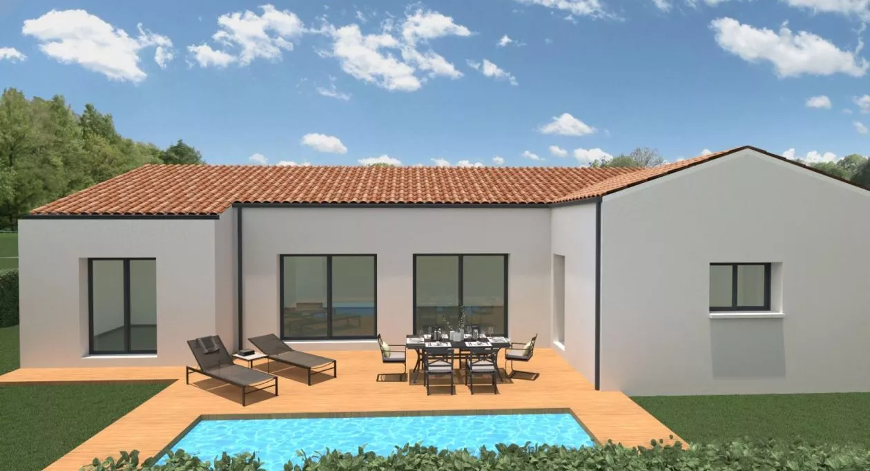 Image 1 Projet de construction d'une maison 129.24 m² avec terrain à CORME-ROYAL (17)