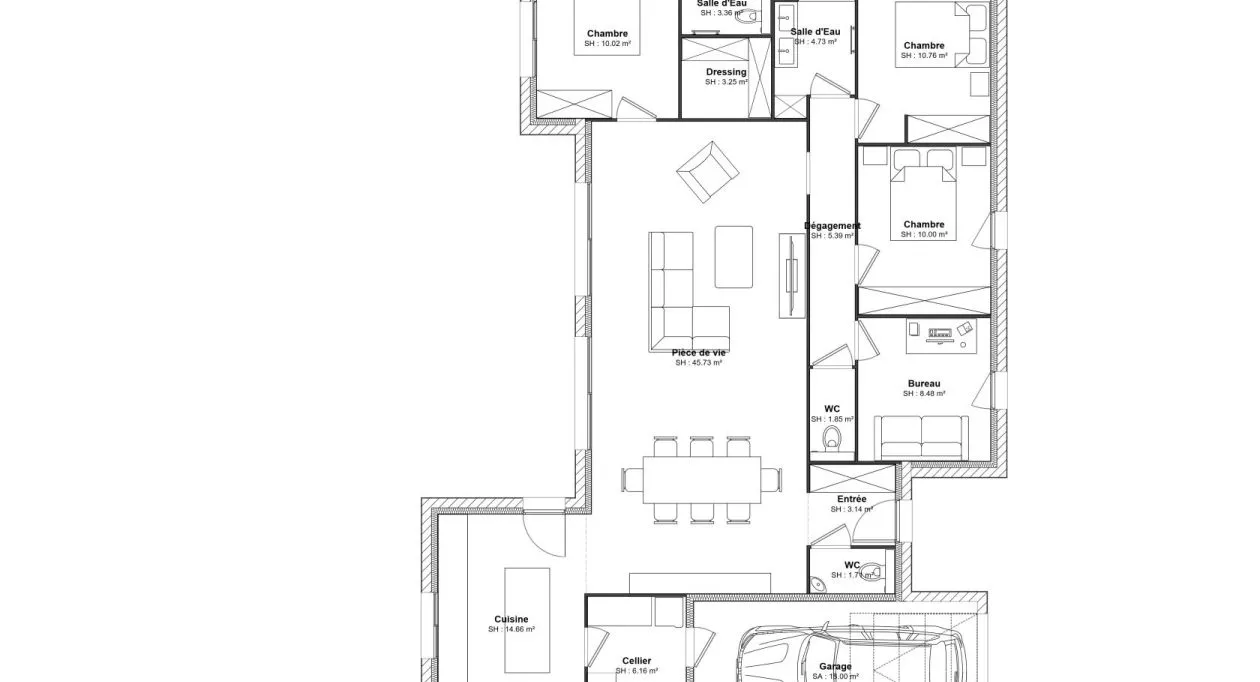 Image 11 Projet de construction d'une maison 129.24 m² avec terrain à CORME-ROYAL (17)