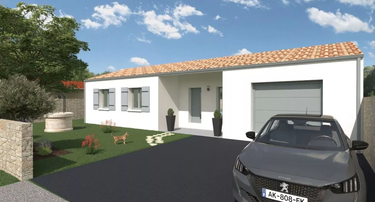 Image 1 Projet de construction d'une maison 120 m² avec terrain à SALLES-SUR-MER (17)