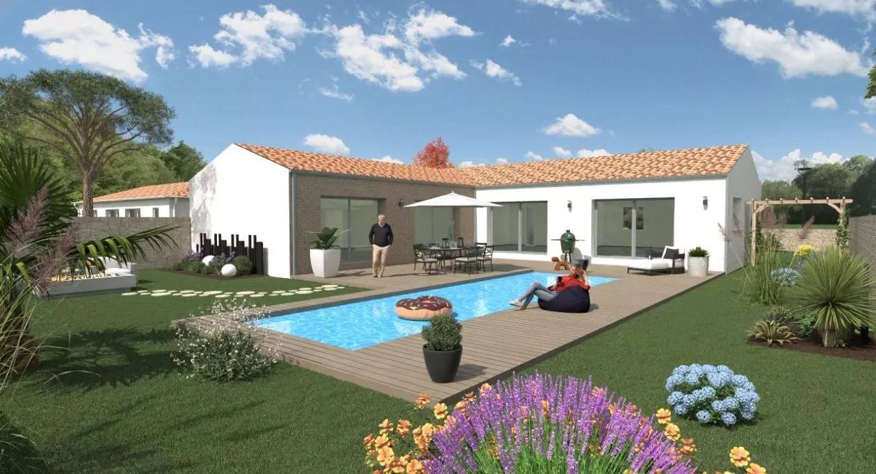 Image 3 Projet de construction d'une maison 120 m² avec terrain à SALLES-SUR-MER (17)