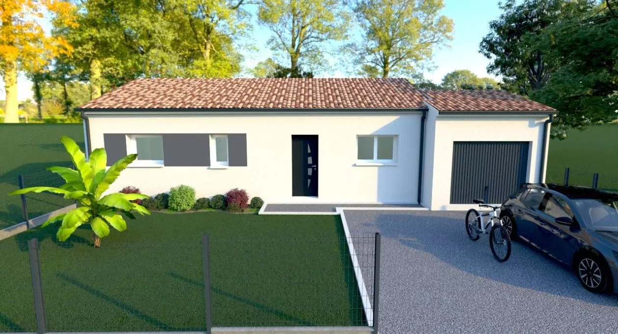 Image 1 Projet de construction d'une maison 78 m² avec terrain à MEDIS (17)
