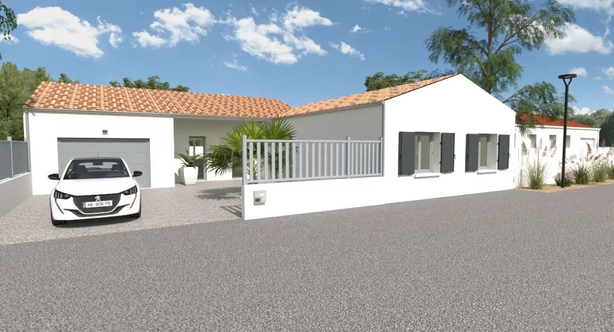 Image 2 Projet de construction d'une maison 145 m² avec terrain à CHADENAC (17)