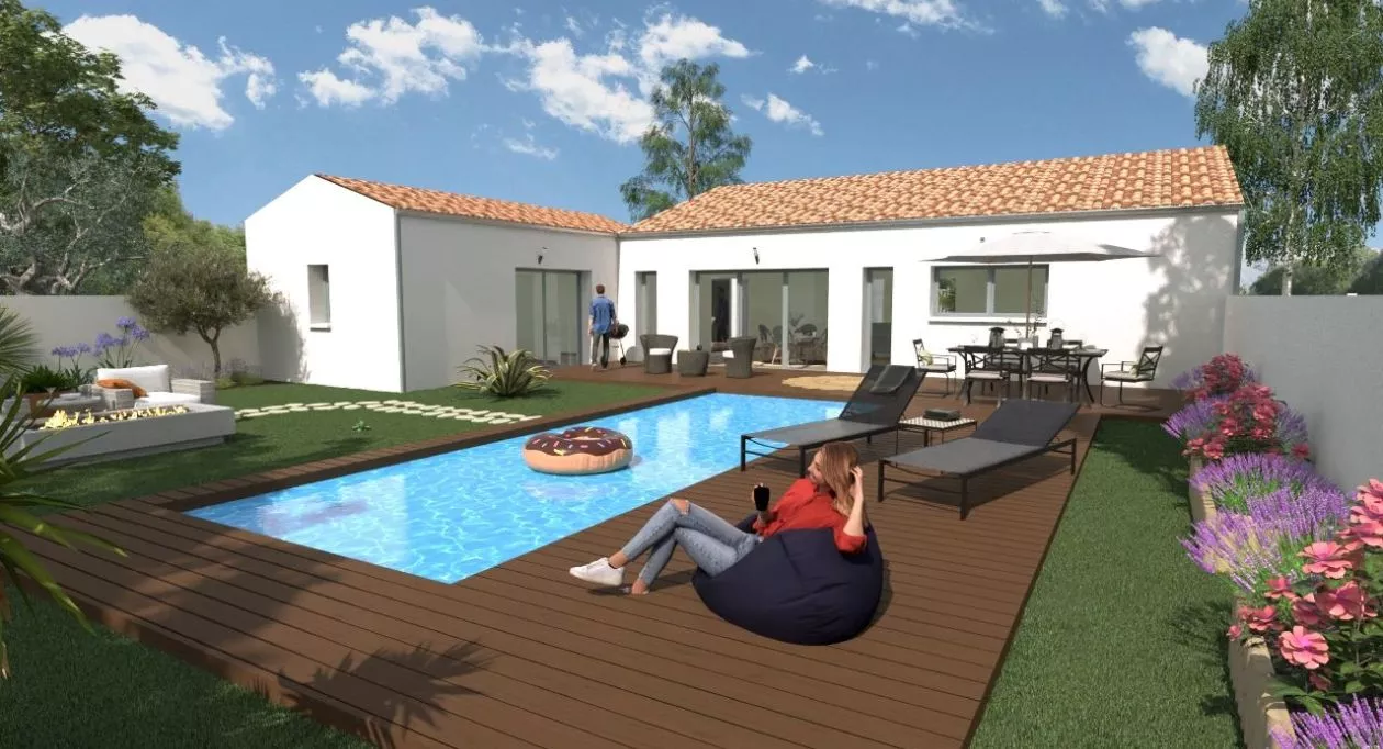 Image 5 Projet de construction d'une maison 145 m² avec terrain à CHADENAC (17)